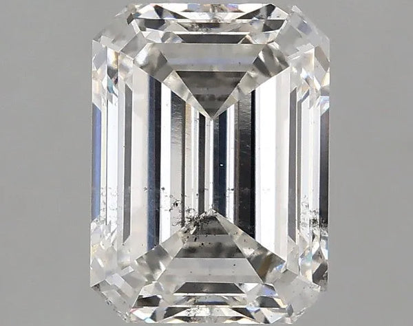 2.32ct Emerald Lab Grown Diamond (Colour G, Clarity SI2, IGI Certified)