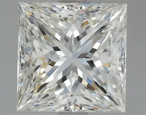 3.09ct Princess Natural Diamond (Colour I, Clarity VVS2, GIA Certified)
