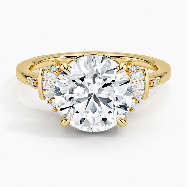 Daphne Art Deco Engagement Ring