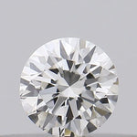 0.15ct Round Natural Diamond (Colour I, Clarity VS2, Cut VG, GIA Certified)