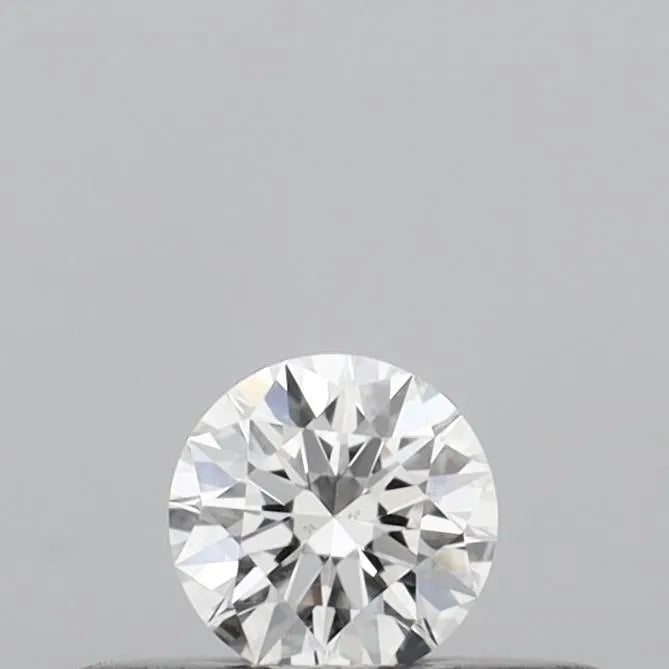 0.16ct Round Natural Diamond (Colour F, Clarity SI1, Cut EX, GIA Certified)