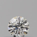 0.18ct Round Natural Diamond (Colour I, Clarity VVS2, Cut EX, GIA Certified)