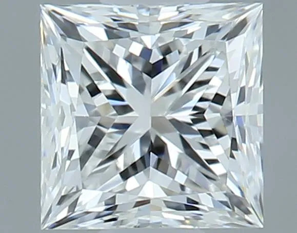 0.30ct Princess Natural Diamond (Colour E, Clarity VVS2, Cut GD, GIA Certified)