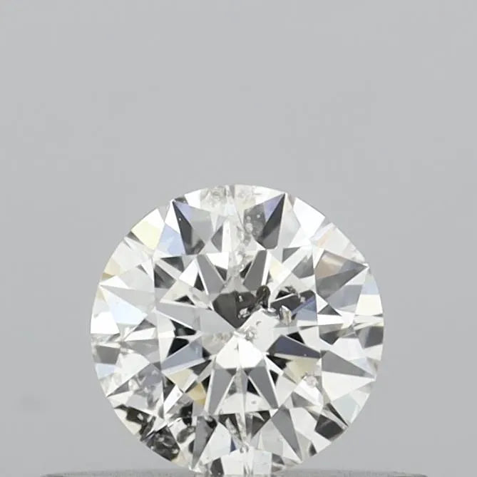 0.31ct Round Natural Diamond (Colour H, Clarity I1, Cut EX, IGI Certified)