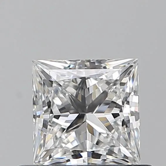 0.61ct Princess Natural Diamond (Colour E, Clarity VVS2, GIA Certified)