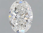 0.87ct Oval Lab Grown Diamond (Colour F, Clarity VS1, IGI Certified)