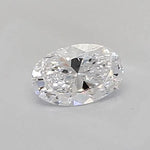0.90ct Oval Lab Grown Diamond (Colour D, Clarity VS1, IGI Certified)