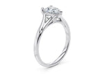 Hanover Solitaire White Gold 18k Pear Engagement Ring