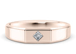 Apollo Rose Gold 18k Wedding Band