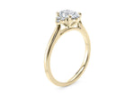 Rosa Vintage Yellow Gold 18k Oval Engagement Ring