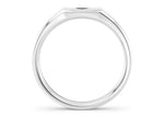Apollo Noir White Gold 18k Wedding Band