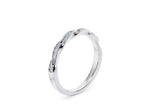 Marylebone White Gold 18k Half Set Eternity Ring