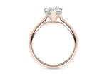 Hope Solitaire Rose Gold 18k Heart Engagement Ring