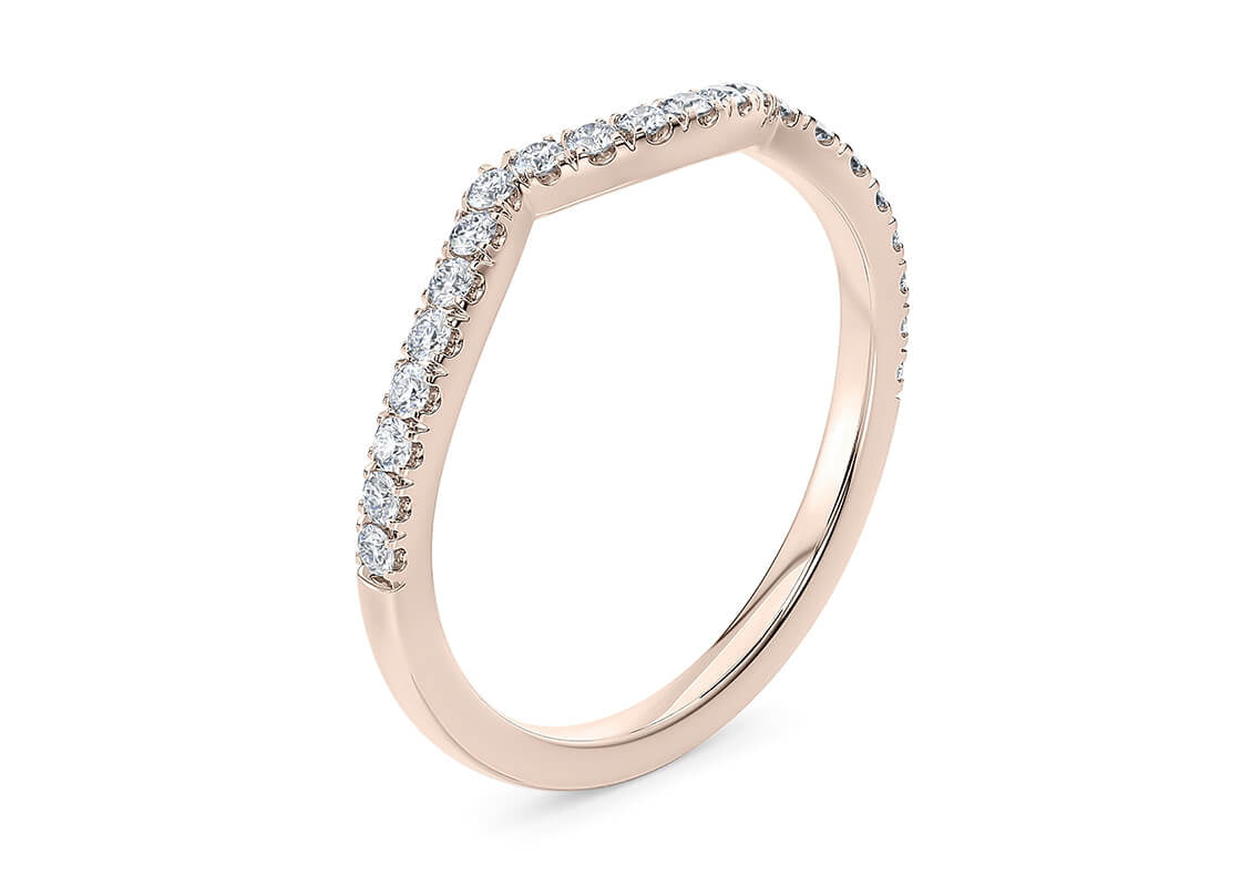 Lola Rose Gold 18k Eternity Ring