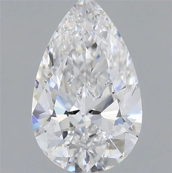 1.00ct Pear Lab Grown Diamond (Colour D, Clarity VVS2, IGI Certified)