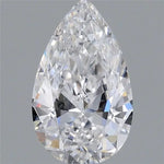 1.00ct Pear Lab Grown Diamond (Colour D, Clarity VVS2, IGI Certified)