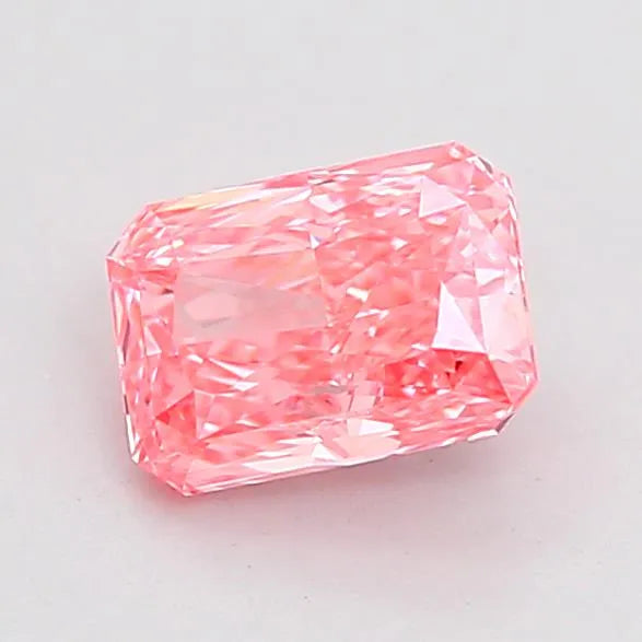 1.03ct Radiant Lab Grown Diamond (Colour Fancy Vivid Pink, Clarity VVS1, IGI Certified)
