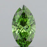 1.50ct Marquise Lab Grown Diamond (Colour Fancy Vivid Green, Clarity VVS2, IGI Certified)