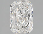 1.58ct Radiant Lab Grown Diamond (Colour D, Clarity VVS2, IGI Certified)