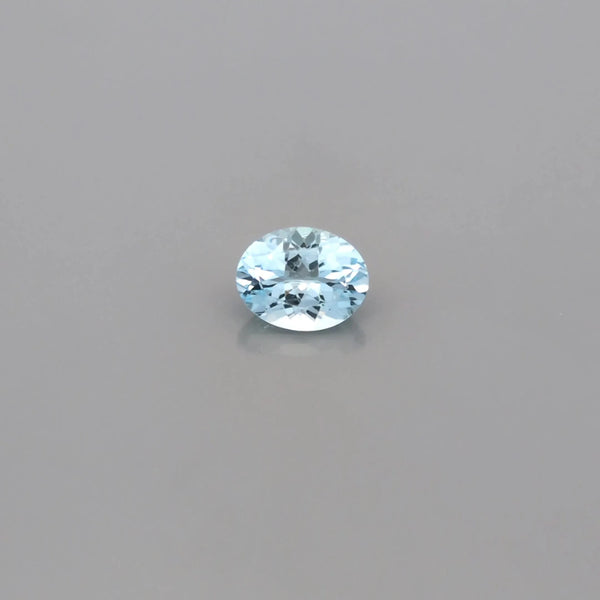 1.97ct Oval Natural Aquamarine (Colour Blue, Clarity Eye Clean, Cut Faceted)