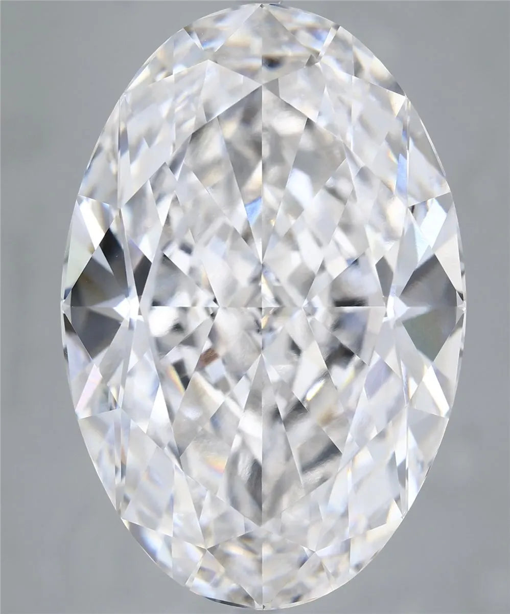 10.06ct Oval Lab Grown Diamond (Colour E, Clarity VVS2, IGI Certified)