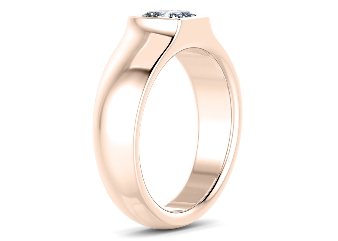 Astor Rose Gold 18k Wedding Band