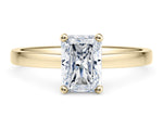 1477 Classic Solitaire Yellow Gold 18k Radiant Engagement Ring