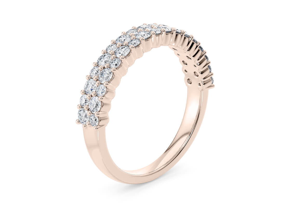 Orion Rose Gold 18k Eternity Ring