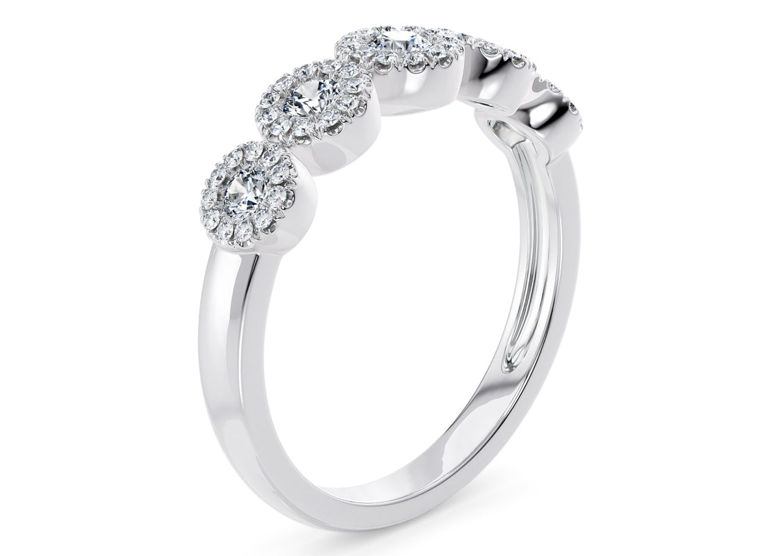 Bahira White Gold 18k Eternity Ring