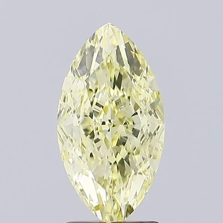 2.02ct Marquise Lab Grown Diamond (Colour Fancy Yellow, Clarity VVS2, IGI Certified)