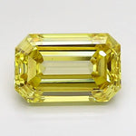 2.03ct Emerald Lab Grown Diamond (Colour Fancy Yellow, Clarity VS2, IGI Certified)
