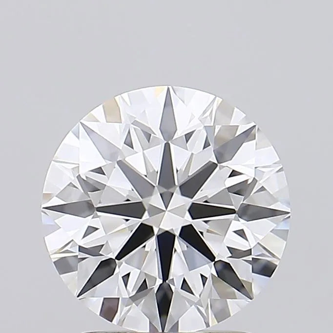 2.03ct Round Lab Grown Diamond (Colour D, Clarity FL, Cut EX, GCAL Certified)