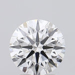 2.03ct Round Lab Grown Diamond (Colour D, Clarity FL, Cut EX, GCAL Certified)