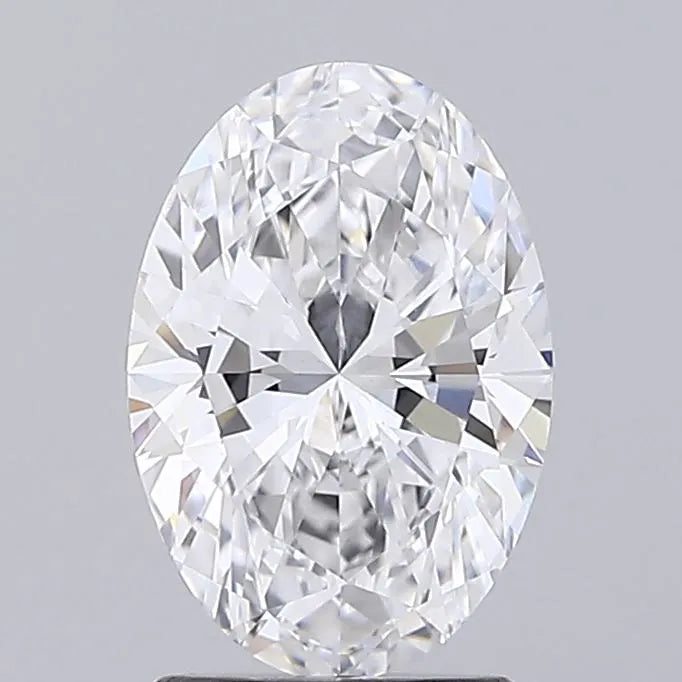 2.07ct Oval Lab Grown Diamond (Colour D, Clarity VS1, IGI Certified)