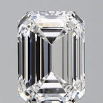 2.58ct Emerald Lab Grown Diamond (Colour D, Clarity VVS2, IGI Certified)