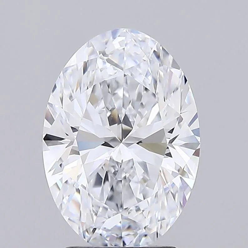 2.65ct Oval Lab Grown Diamond (Colour D, Clarity IF, IGI Certified)