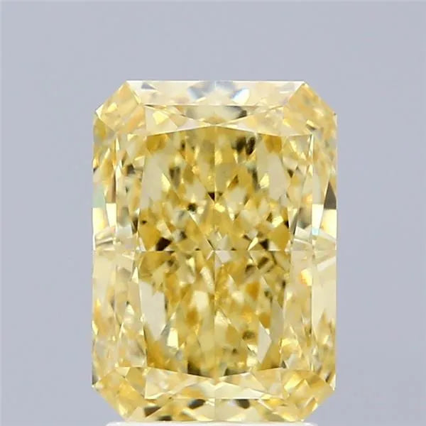 2.98ct Radiant Lab Grown Diamond (Colour Fancy Intense Yellow, Clarity VVS1, IGI Certified)