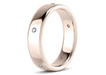 Augustus Rose Gold 18k Wedding Band