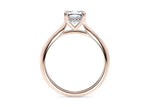 Hope Solitaire Rose Gold 18k Cushion Engagement Ring