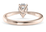 Starlight Solitaire Rose Gold 18k Pear Engagement Ring