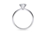 Starlight Solitaire Platinum Marquise Engagement Ring