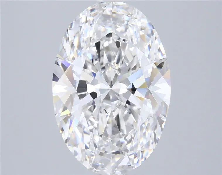 3.02ct Oval Lab Grown Diamond (Colour E, Clarity VS1, IGI Certified)