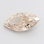 3.03ct Marquise Lab Grown Diamond (Colour Very Light Brown, Clarity VS1, IGI Certified)
