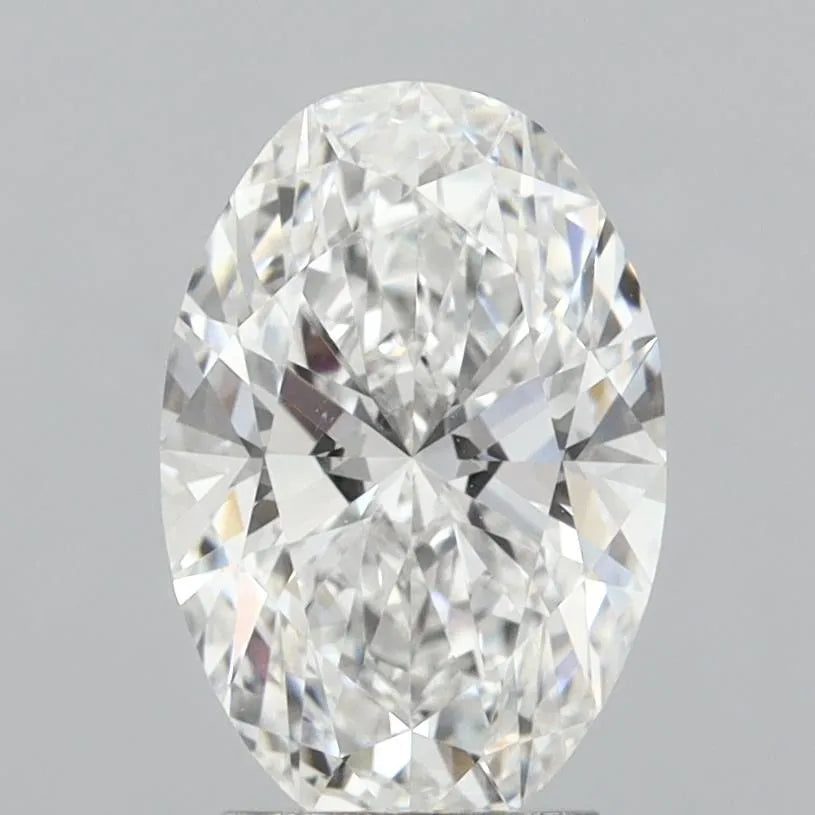 3.03ct Oval Lab Grown Diamond (Colour E, Clarity VVS1, IGI Certified)