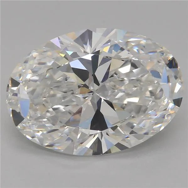 3.55ct Oval Lab Grown Diamond (Colour D, Clarity VVS2, IGI Certified)