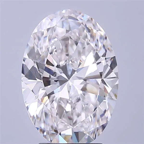 3.61ct Oval Lab Grown Diamond (Colour E, Clarity VVS1, IGI Certified)