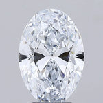 3.68ct Oval Lab Grown Diamond (Colour F, Clarity VVS1, IGI Certified)