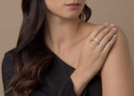Anastasia Rose Gold 18k Full Set Natural Eternity Ring
