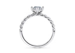 Ascot Solitaire Platinum Marquise Engagement Ring