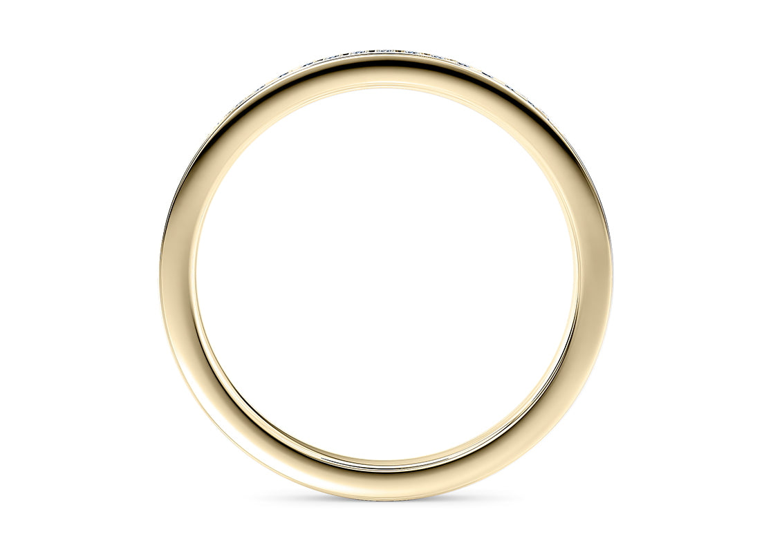 Paragon Lab Grown Yellow Gold 18k Full Set Eternity Ring